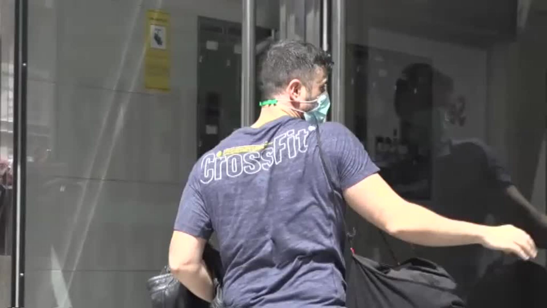 Los jugadores de la UD Almería se someten a las pruebas de COVID-19