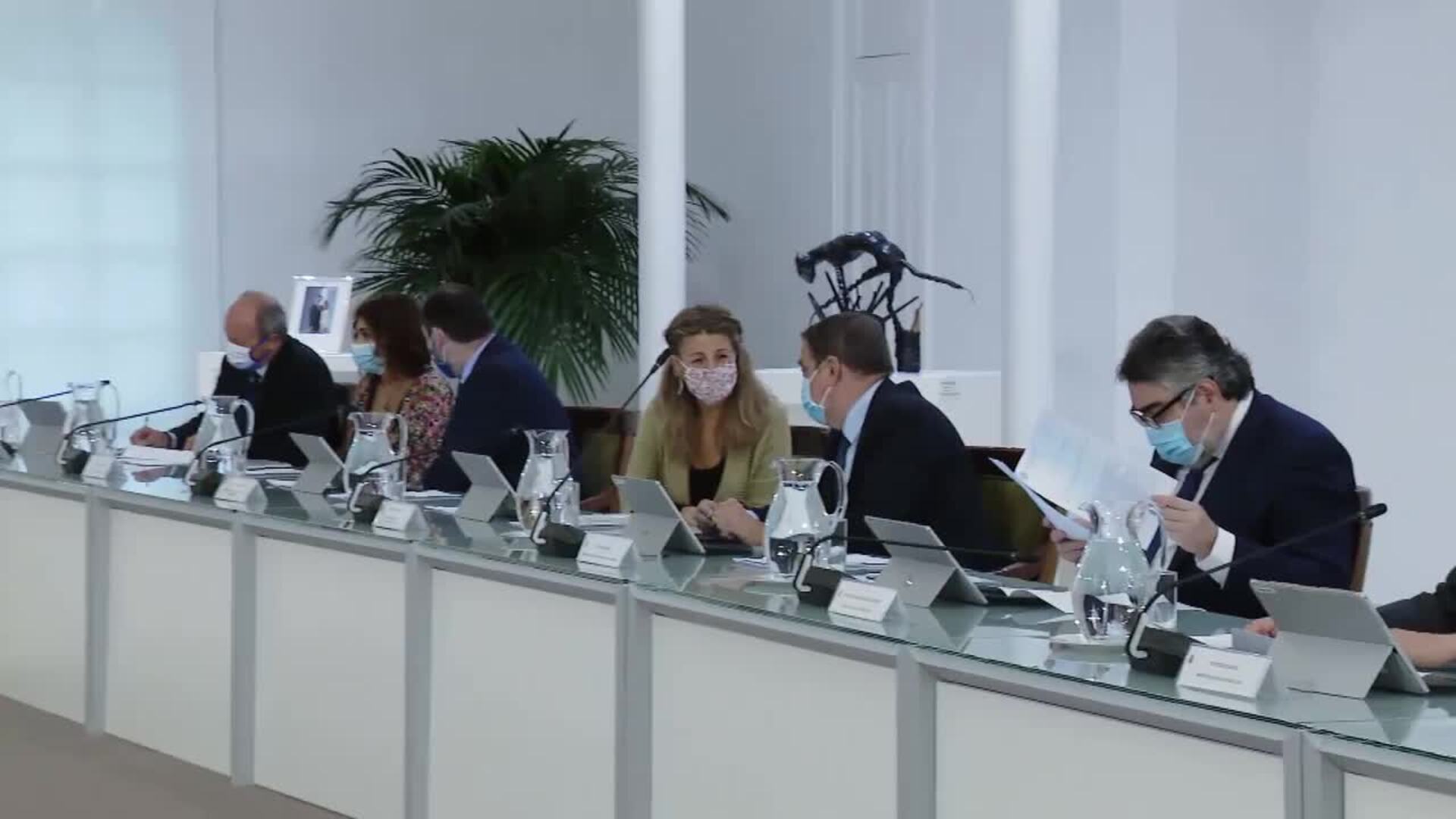 Sánchez preside la reunión extraordinaria del Consejo de Ministros