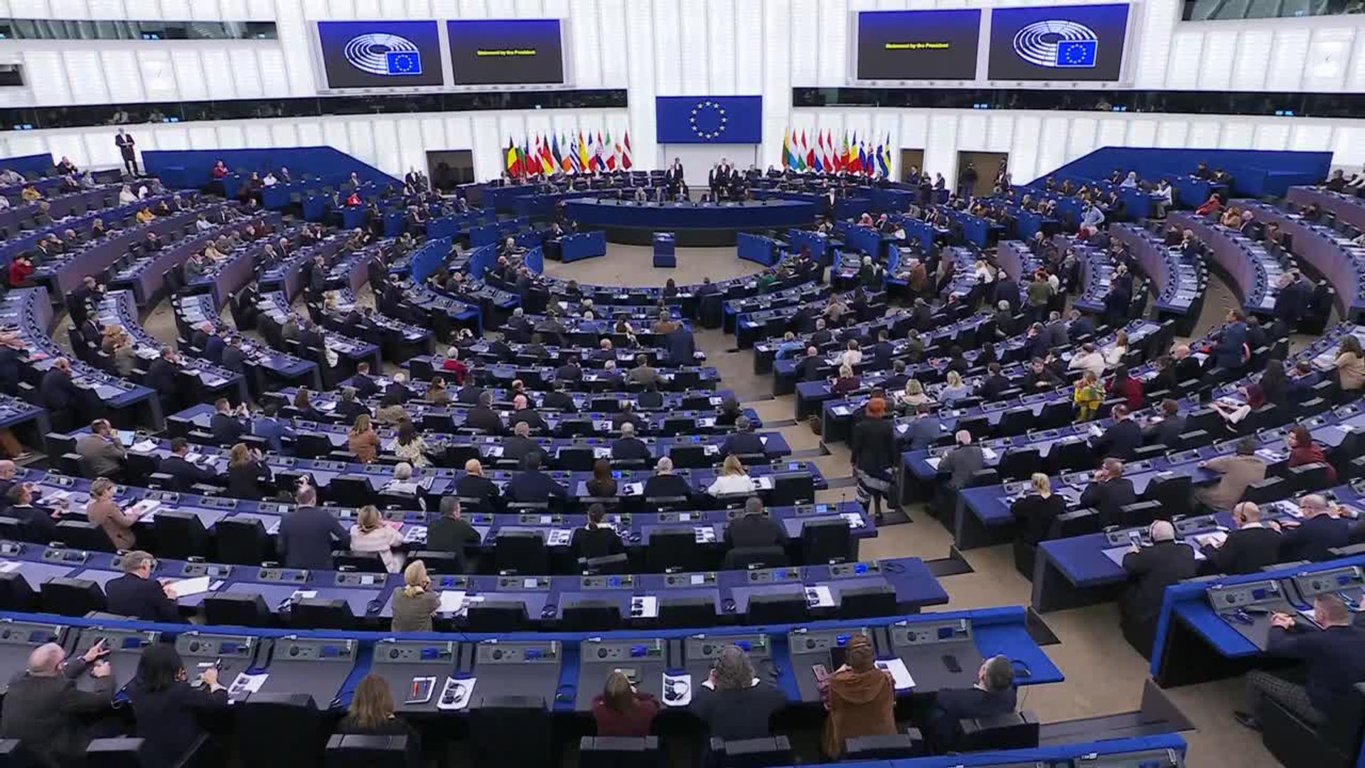 La Eurocámara guarda un minuto de silencio por las víctimas del ...