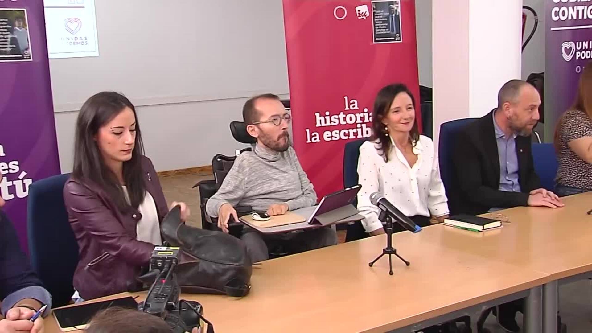 Echenique, condenado a pagar 11.040 euros por la contratación irregular de su asistente