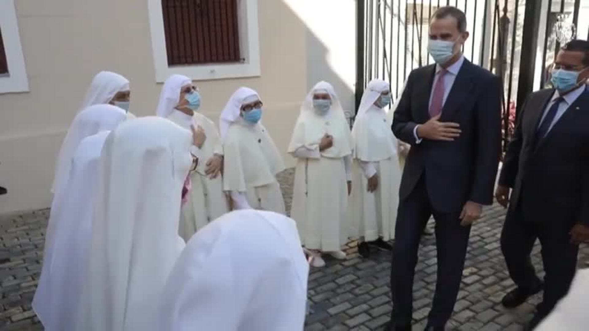 Felipe VI visita la ciudad de San Juan de Puerto Rico en el quinto centenario de su fundación