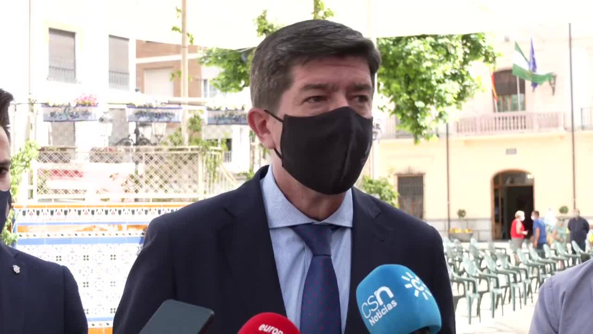 Marín, en la toma de posesión de Martínez (Huéscar): &quot;Dotaremos al PFEA con 59,6 millones&quot;