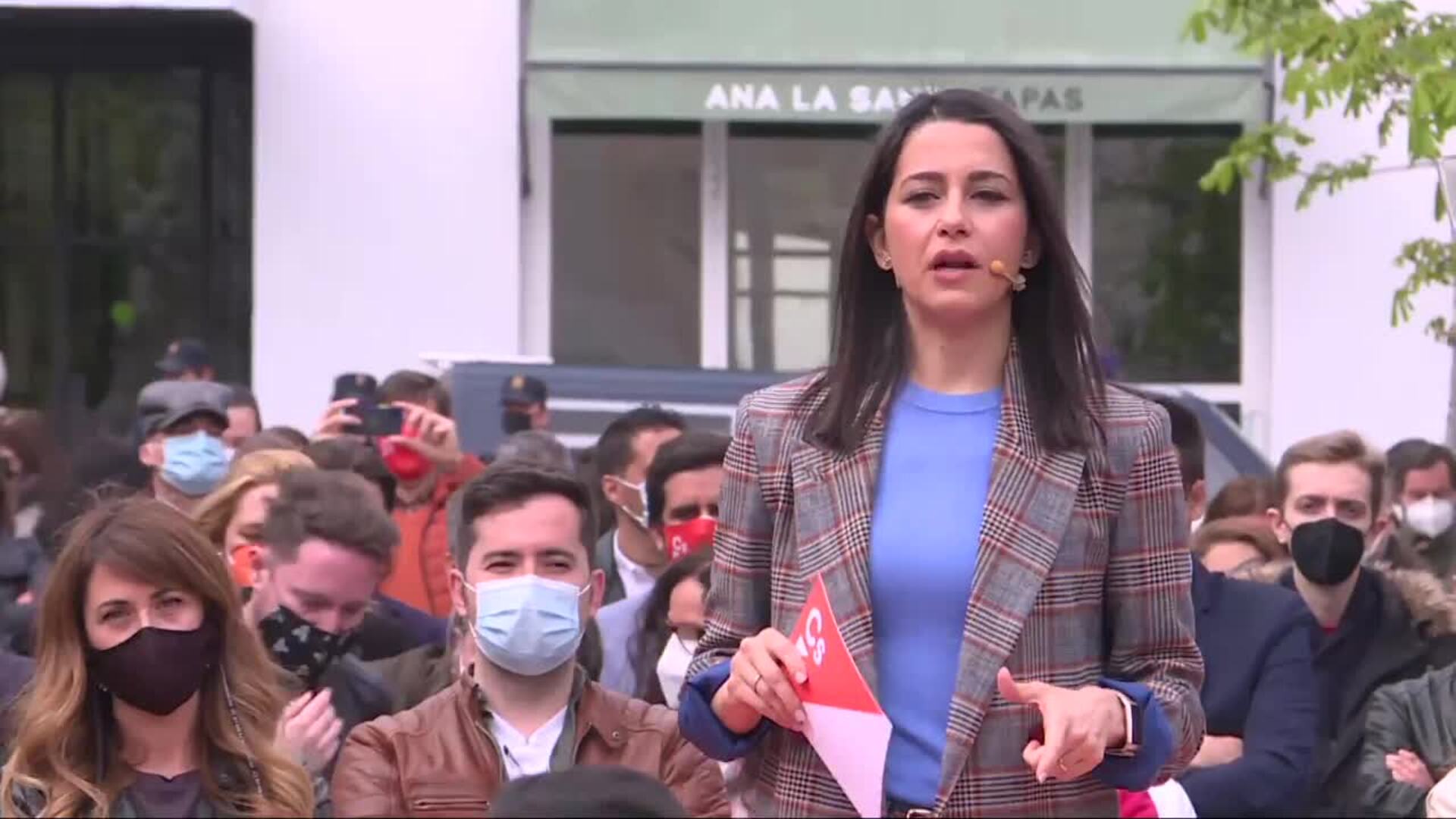 Arrimadas rechaza a quienes dividen a la población