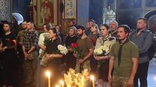 Celebran en Kiev el funeral de Roman Oryshchenko, soldado ucraniano fallecido en combate