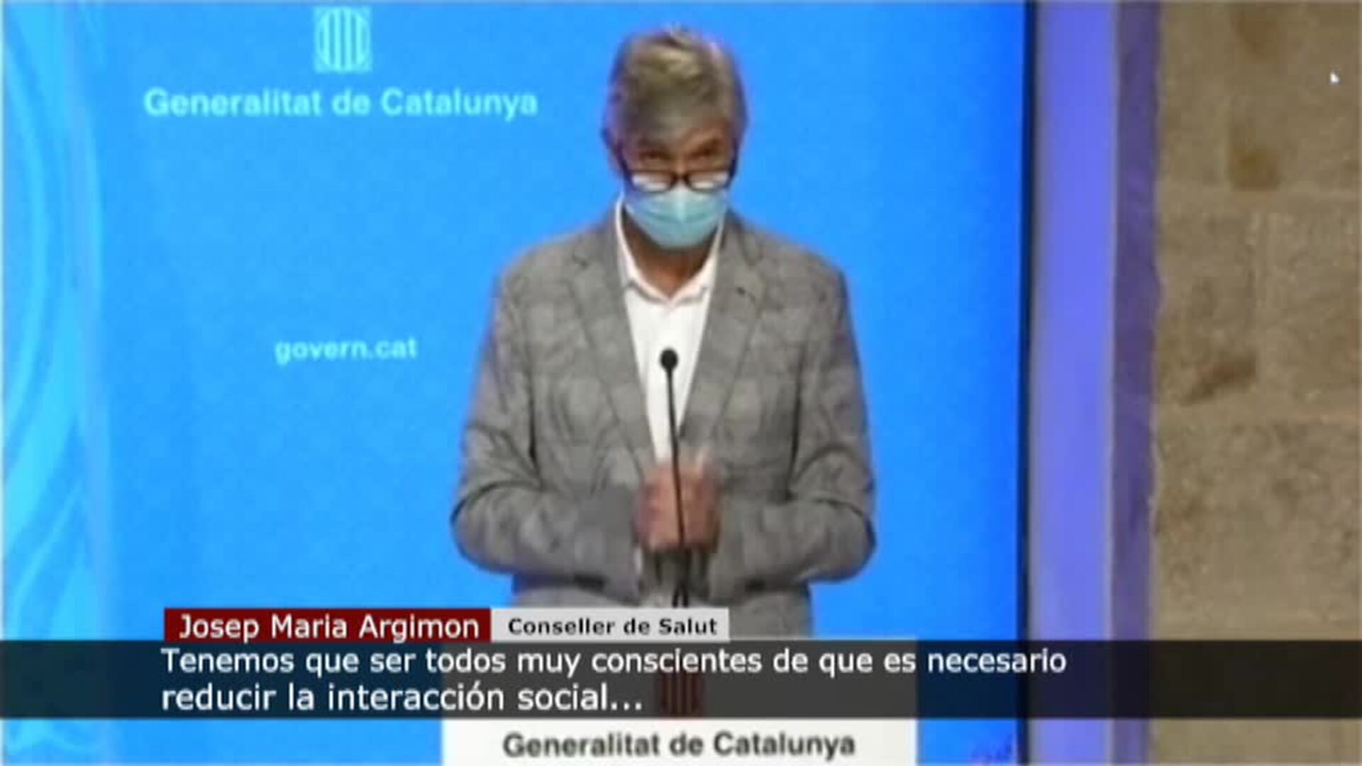 Argimon: &quot;Pensaba que habría un repunte pero nunca esta explosión de casos&quot;