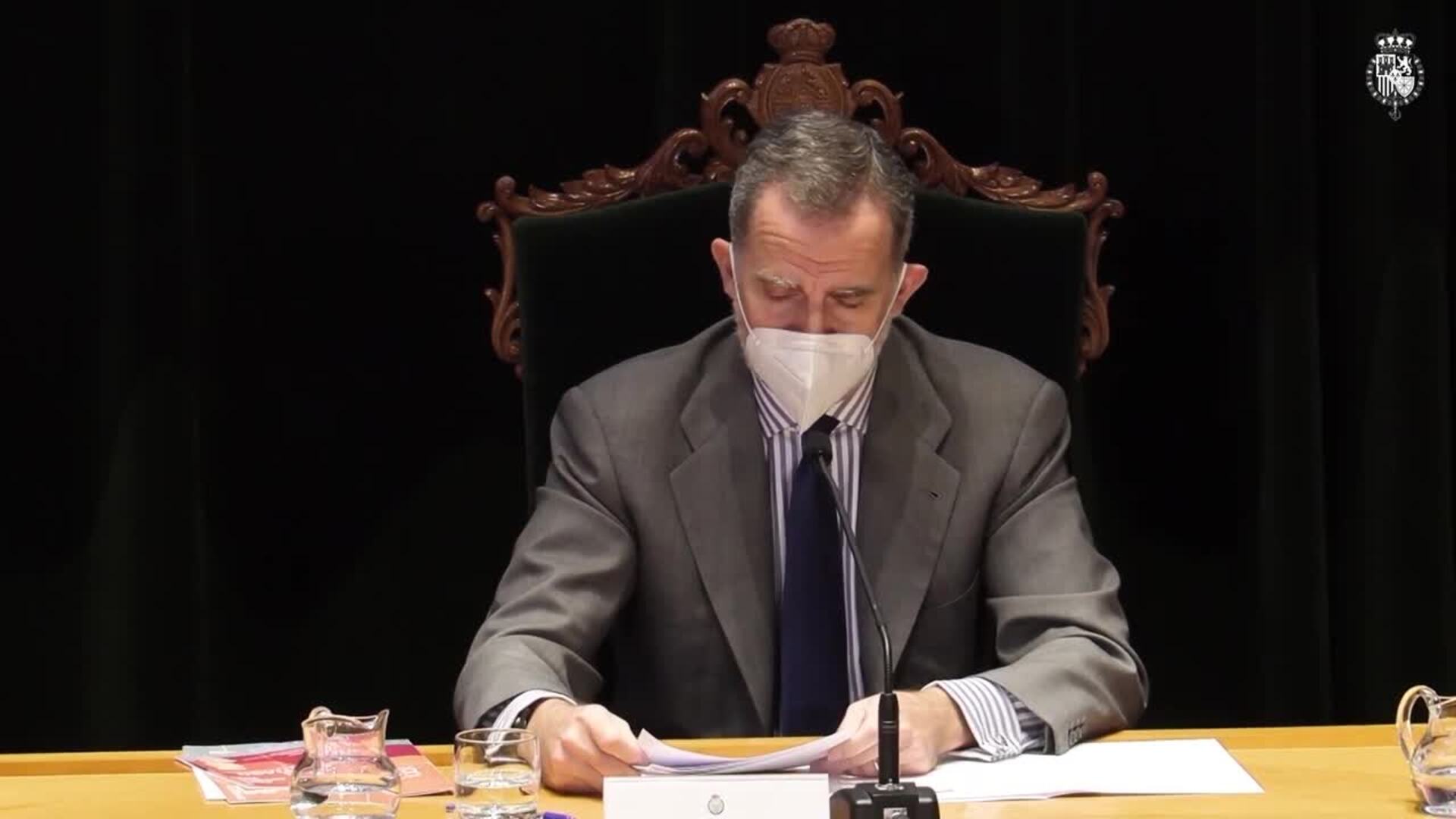 El rey Felipe VI reivindica la &quot;multiculturalidad&quot; del Camino de Santiago