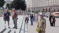 Despiden en Kiev al soldado ucraniano Roman Oryshchenko fallecido en combate