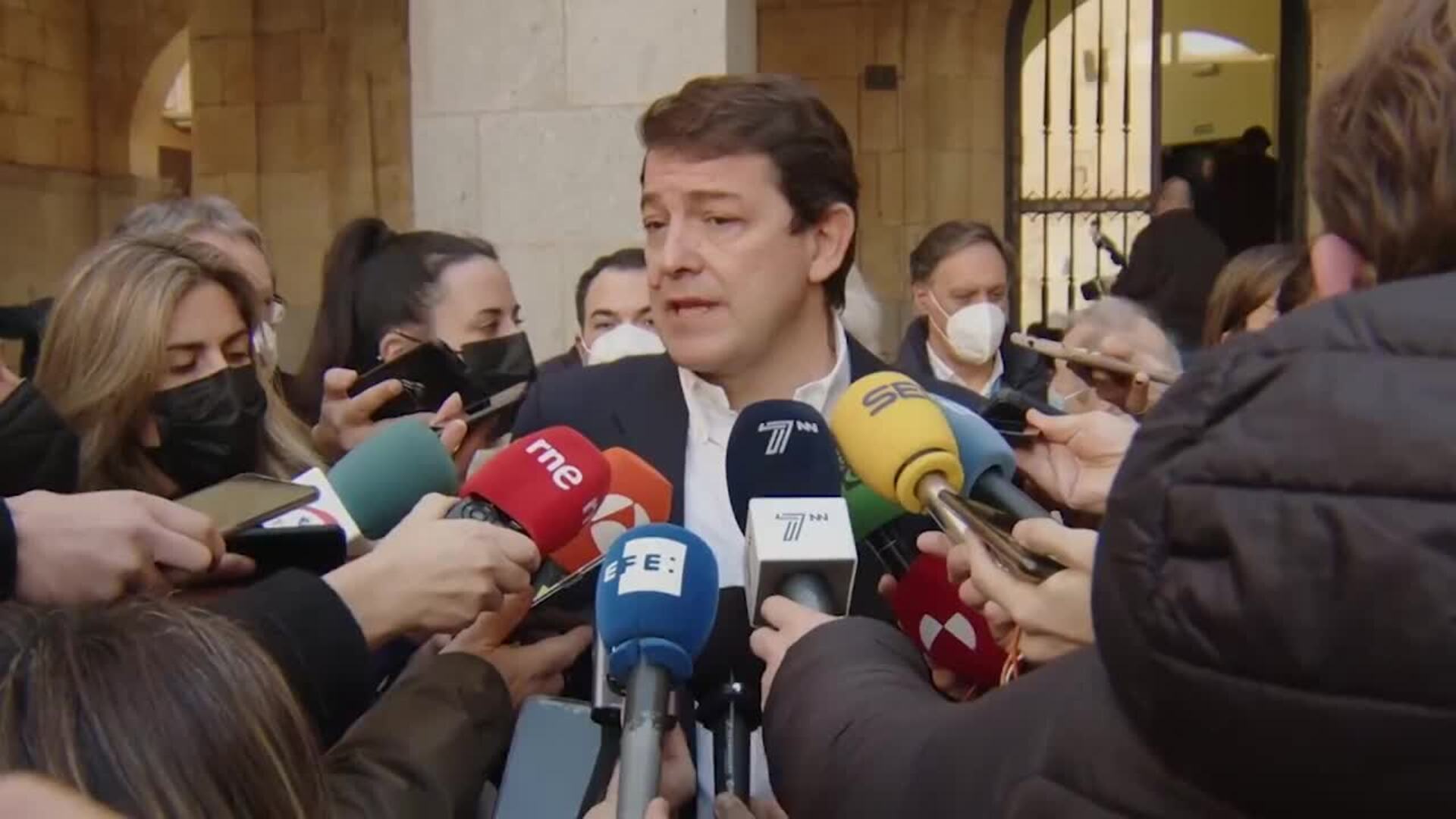 Mañueco anima a la &quot;participación masiva&quot; en las elecciones de Castilla y León