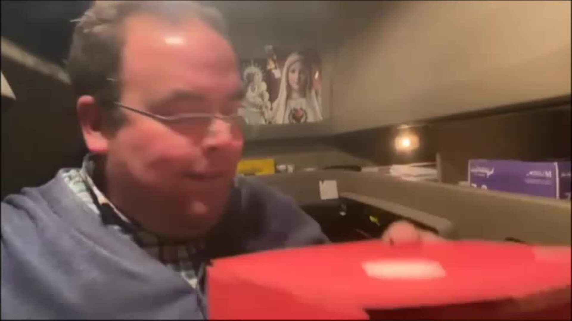 La triste Nochebuena de los camioneros atrapados en Inglaterra