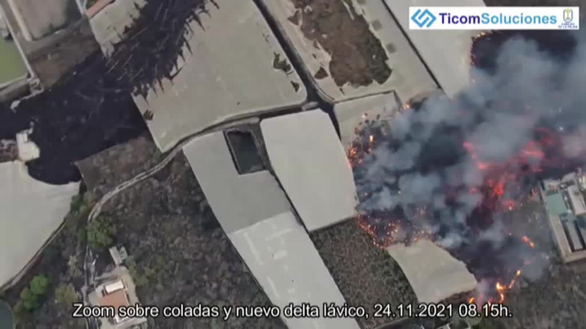 La erupción del volcán de La Palma es ya la más larga en la isla en más de tres siglos