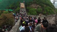 Los viajes turísticos domésticos en China aumentan un 6,4 % interanual en puente de mayo