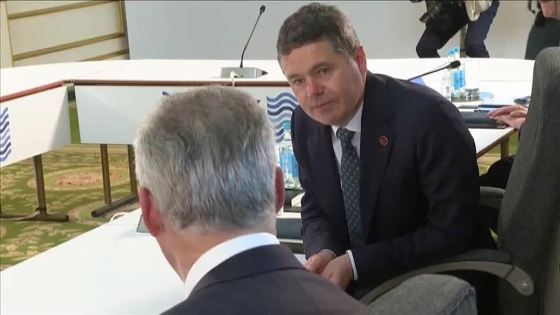 Los ministros de finanzas del G-7 acuerdan en Londres reformar el sistema fiscal global