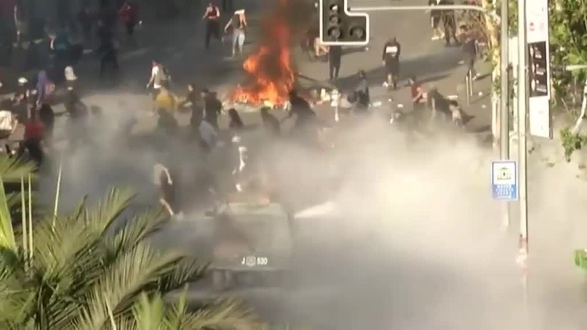 Miles de personas vuelven a salir a la calle en Chile