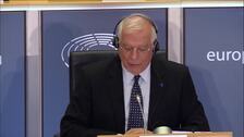 Borrell recibe el visto bueno de los eurodiputados para ser el jefe de la diplomacia de la UE