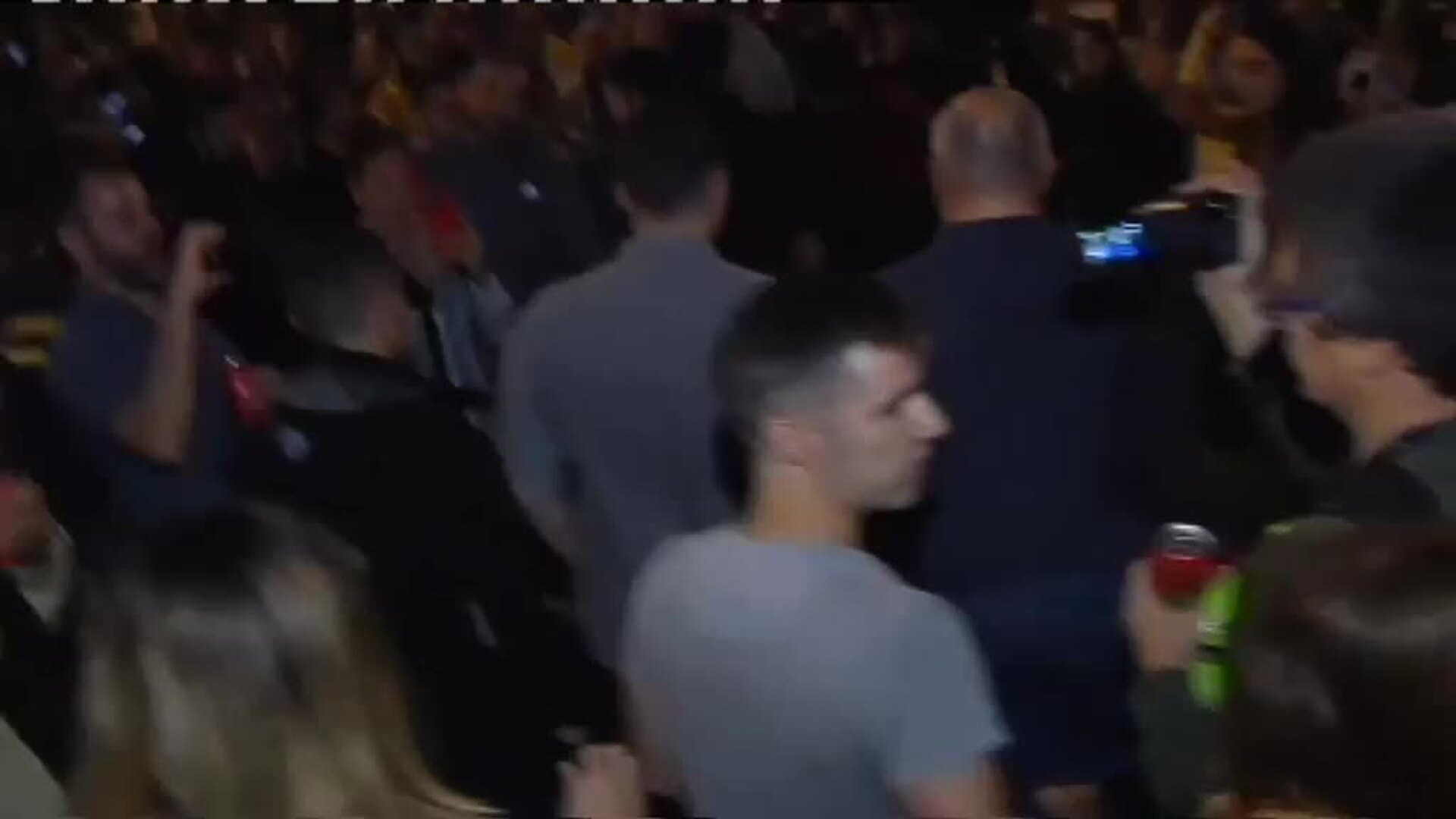 Lluvia de gritos, insultos y abucheos a Rufián en la manifestación de CDR de Barcelona