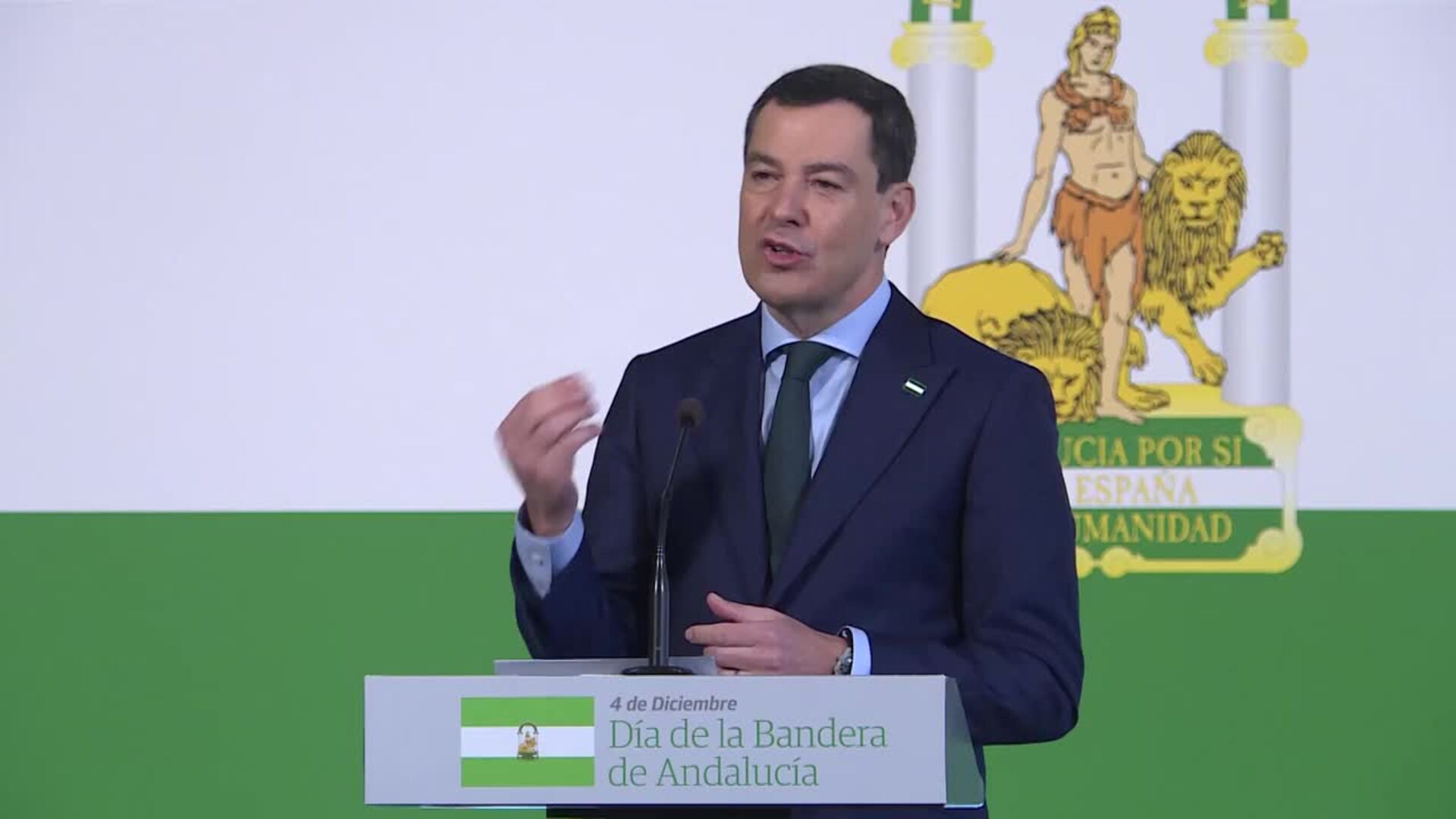 Moreno defiende la solidaridad ante la ordinalidad y la "transformación" de Andalucía