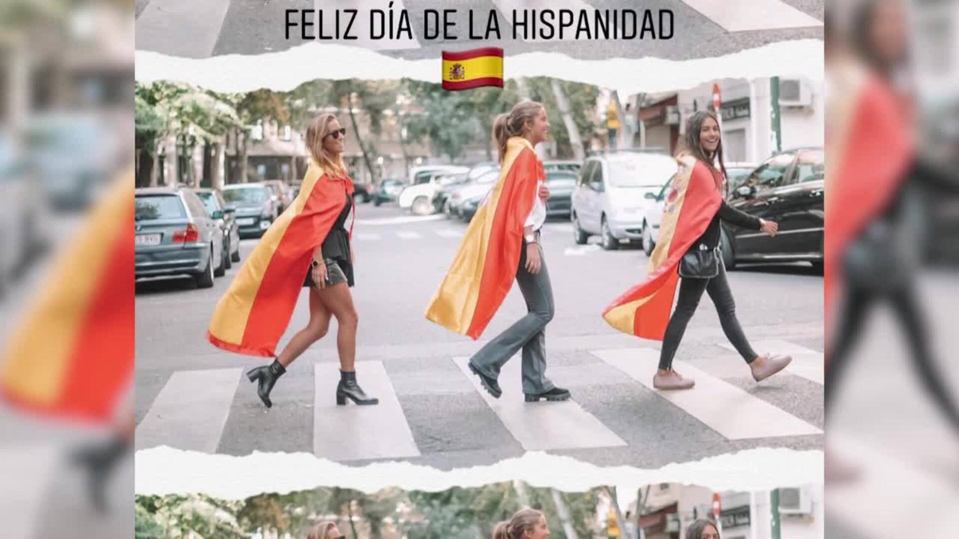 Ana Obregón y las Influencers muestran su orgullo español