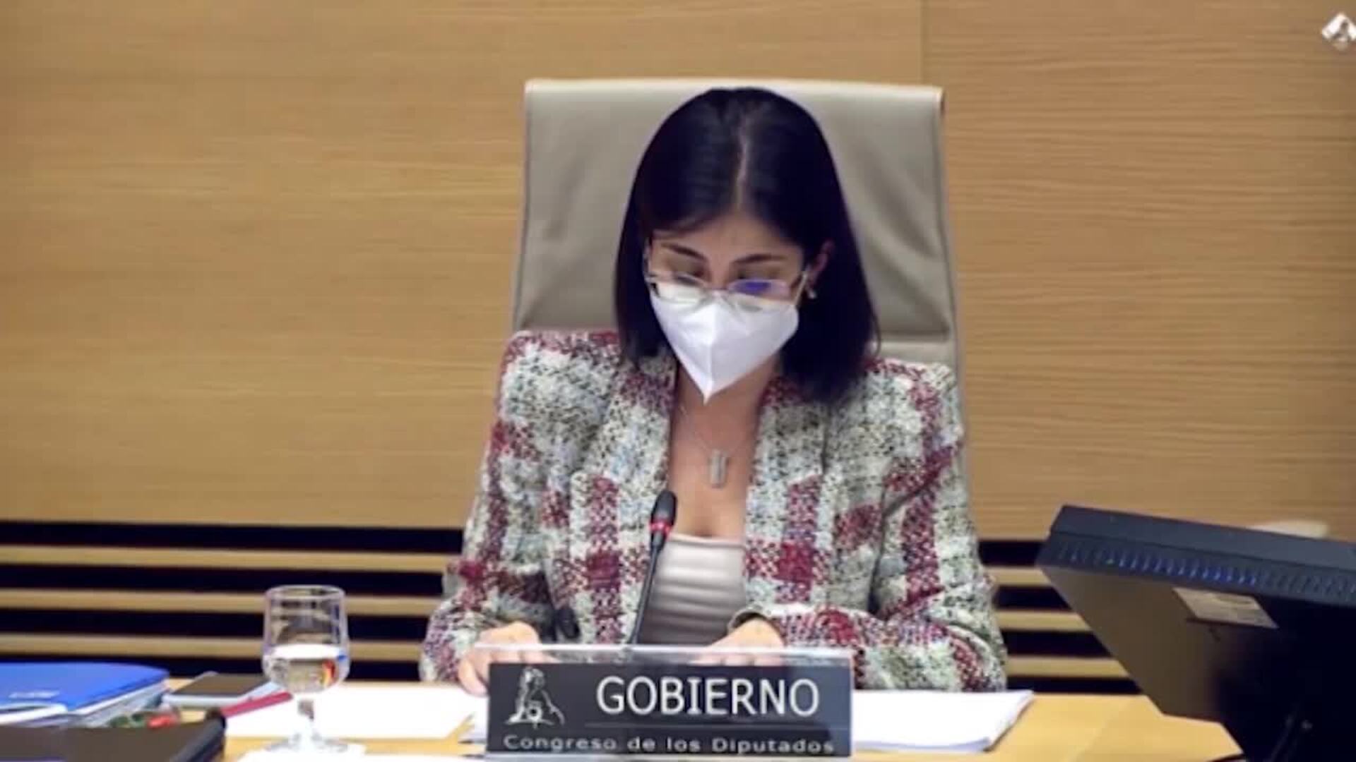 Darias comparece en el Congreso y se muestra optimista frente a la tercera ola