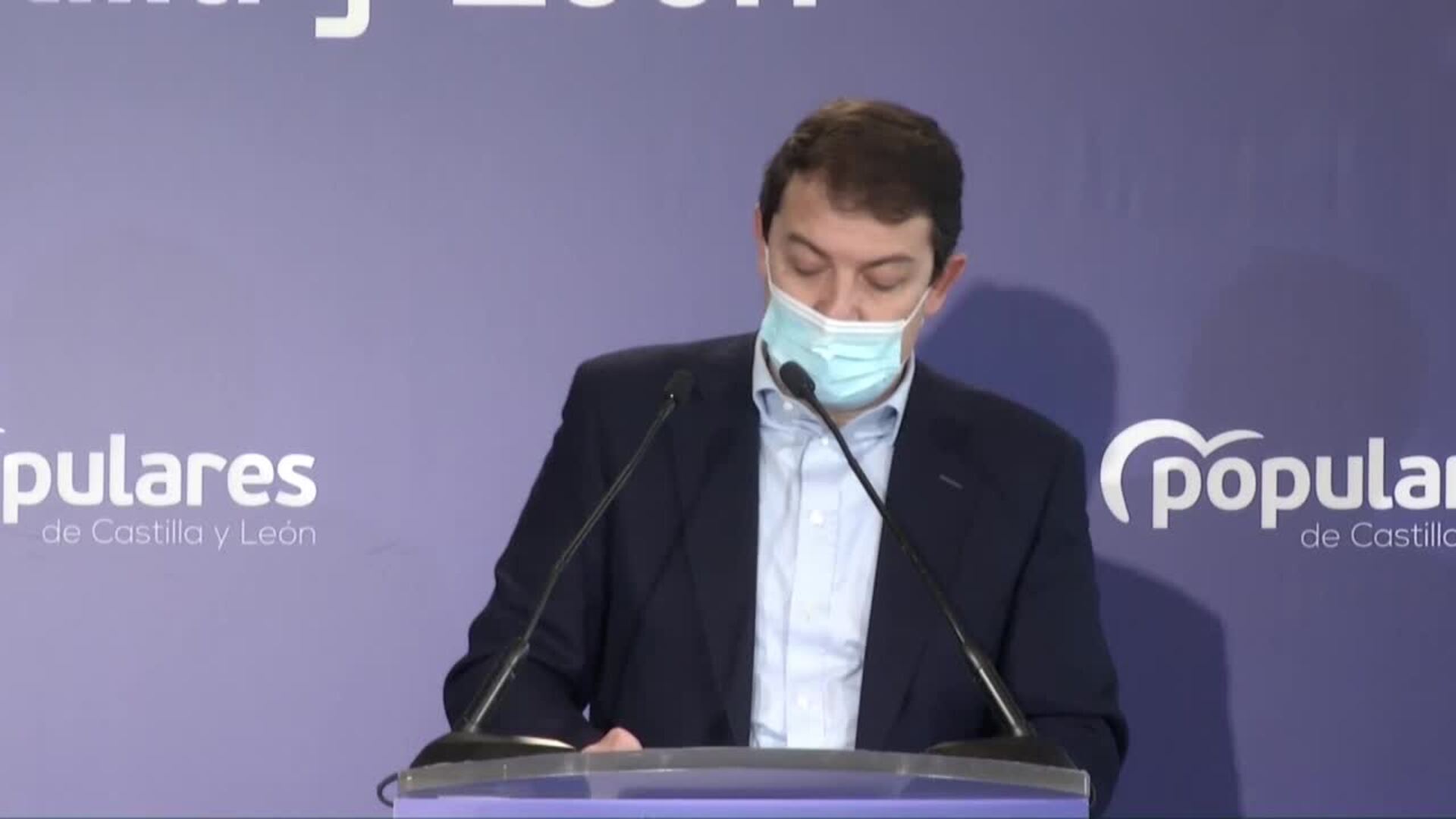 Mañueco pide &quot;concentrar el voto en el PP&quot; o Castilla y León será pasto del &#039;sanchismo&#039;