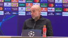Guardiola: "Que Xabi mee con la suya; como no meará colonia, le irá bien"