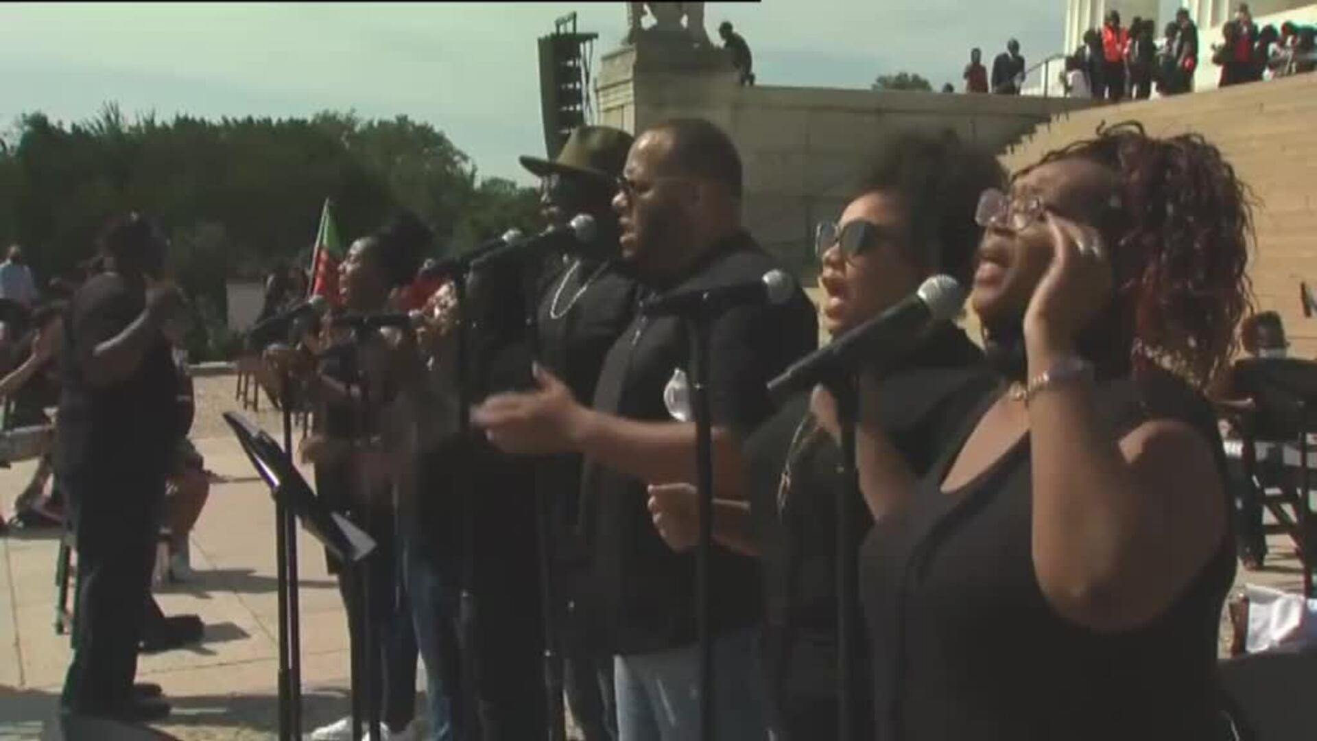 La nieta de Martin Luther King durante las protestas en EE.UU: &quot;Cumpliremos el sueño de mi abuelo&quot;