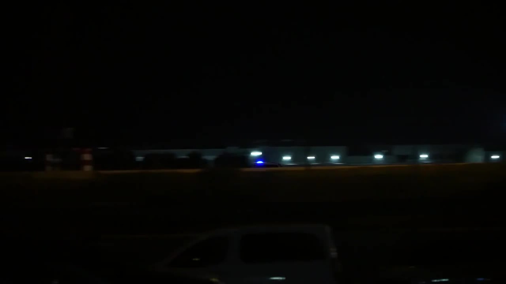 El aeropuerto de Palma durante el suceso del desembarco del vuelo