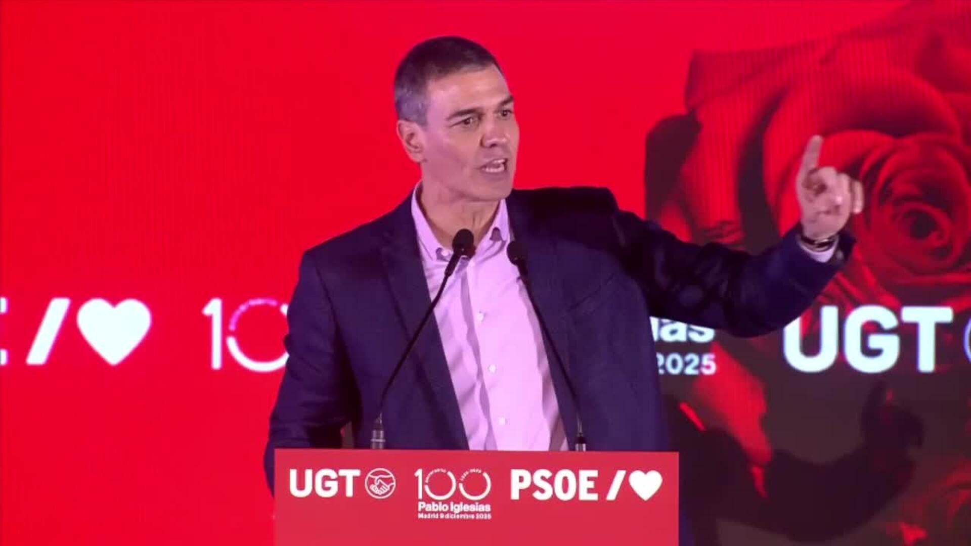 Sánchez vuelve a respaldar a García Ortiz: "Quien tiene que pedir perdón es Ayuso"