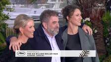 El equipo de "The Six Billion Dollar Man" posa ante las cámaras en Cannes