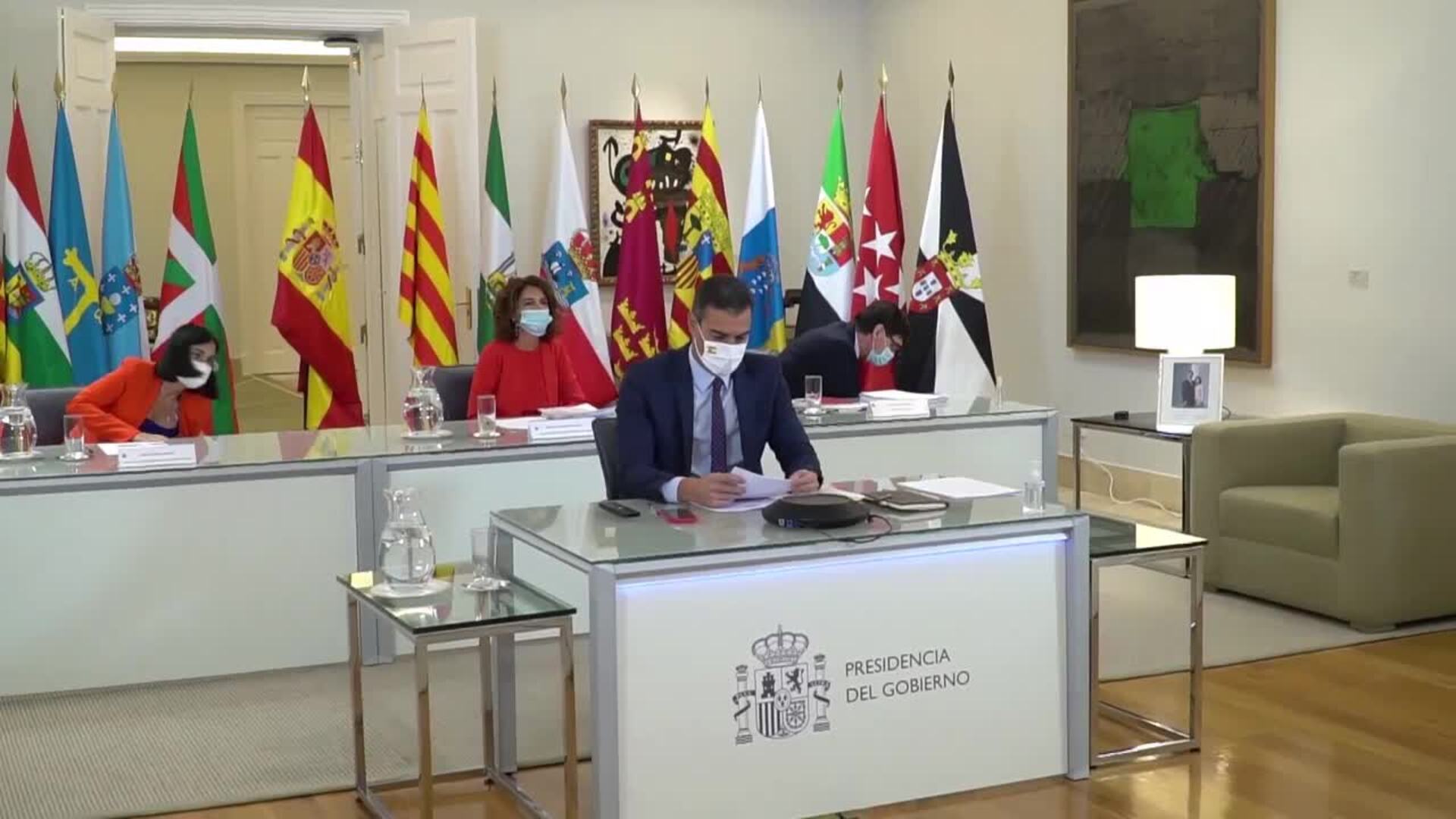 Los fondos europeos y nuevas medidas contra el coronavirus marcan la reunión de Presidentes