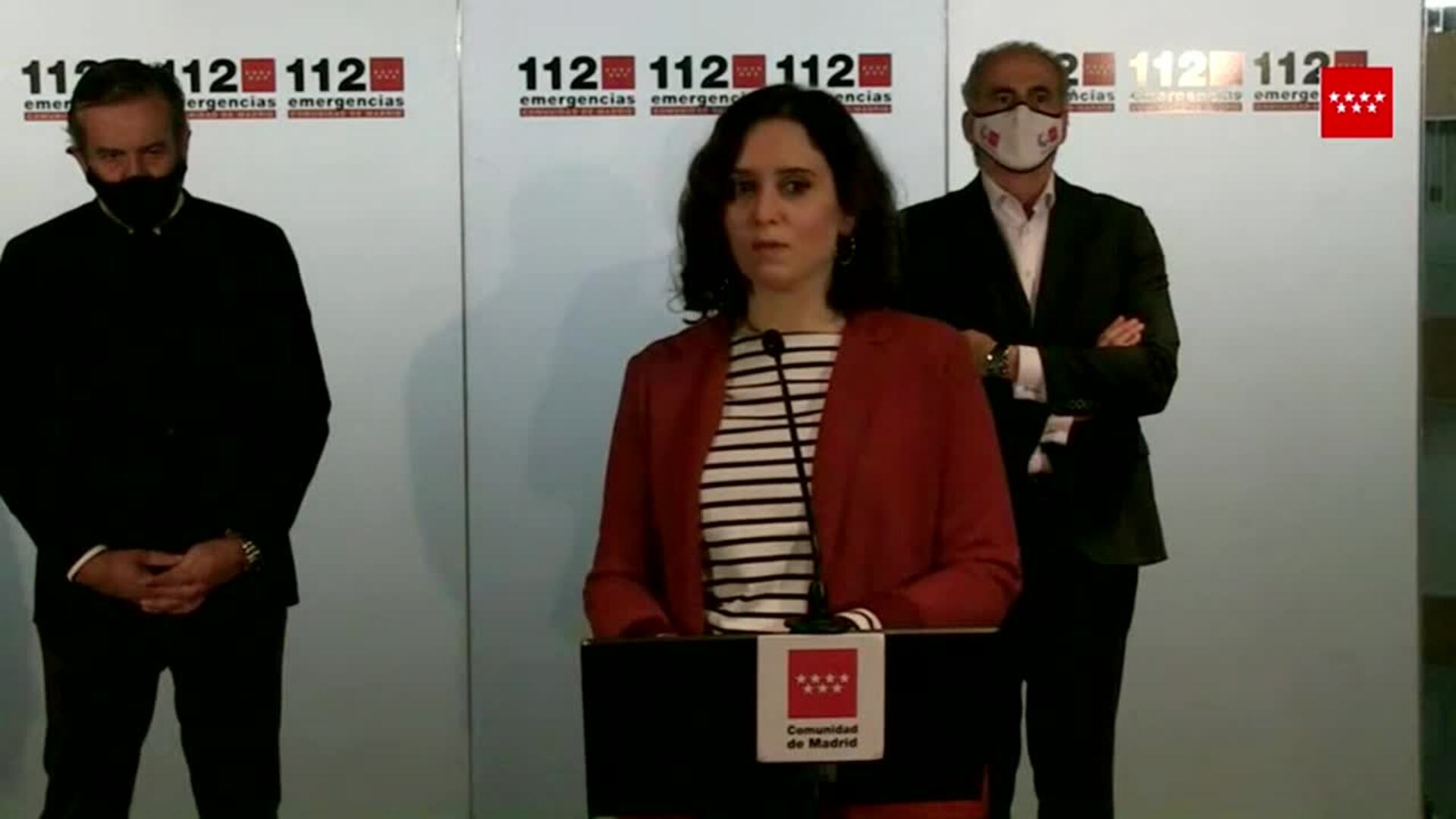 Ayuso pide &quot;que lleguen más vacunas&quot;