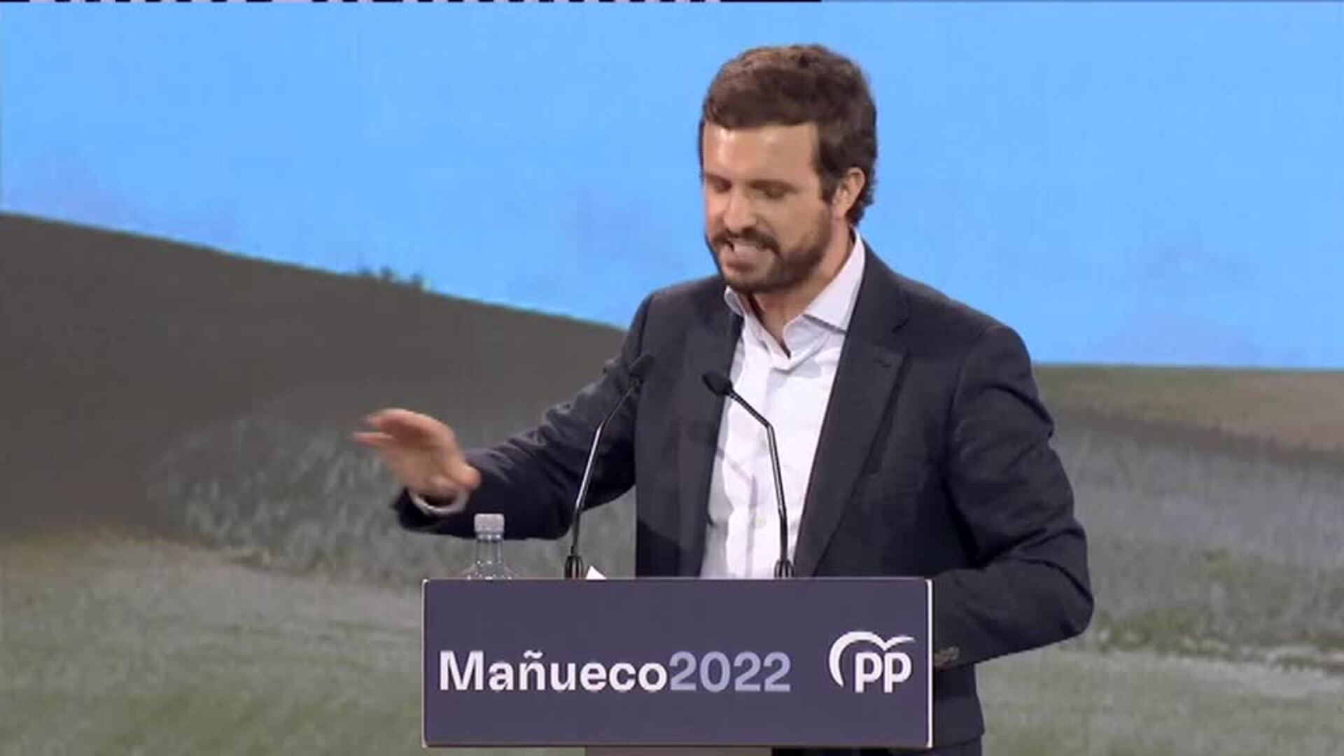 Casado: &quot;No hay alternativa, o PP o la ruina&quot;
