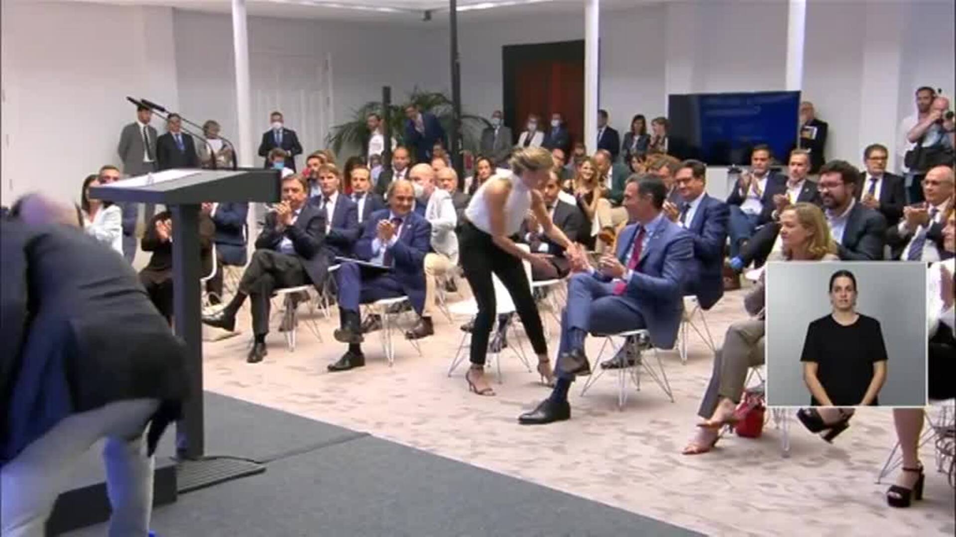 El Gobierno exhibe unidad tras su división con la Ley Audiovisual