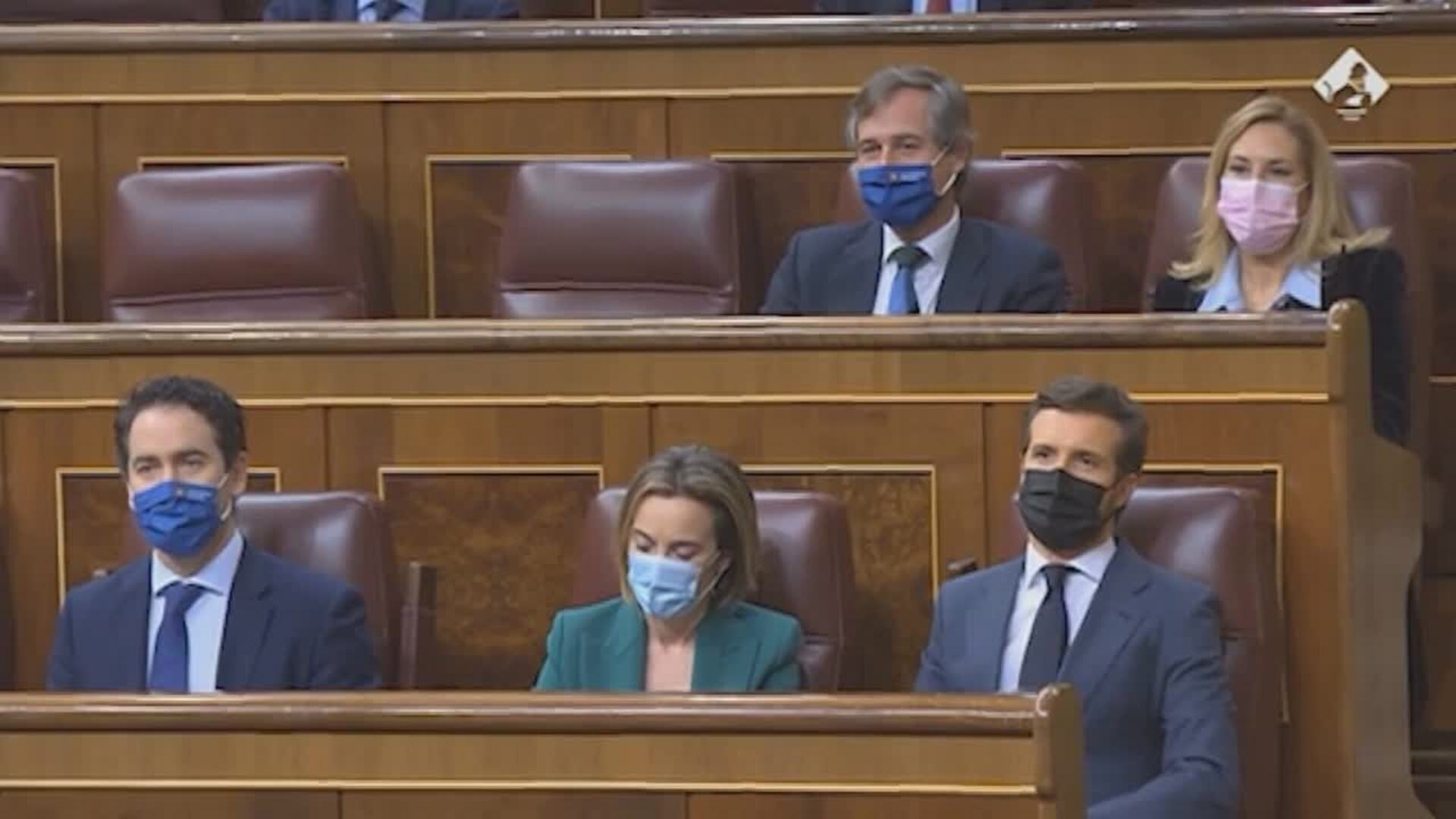 Casado reprocha a Sánchez el apoyo de Podemos a Puigdemont