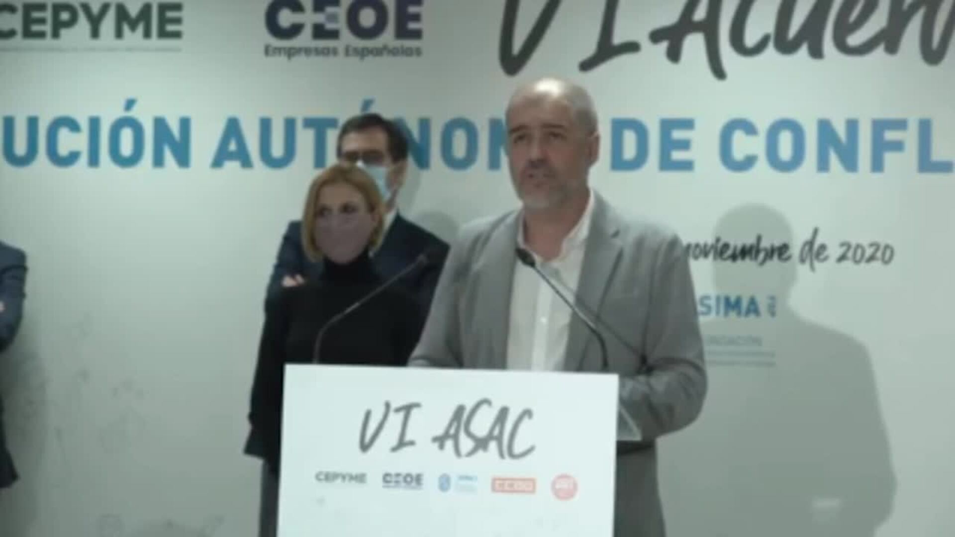 Sordo pone de relieve la voluntad de acuerdo entre agentes sociales