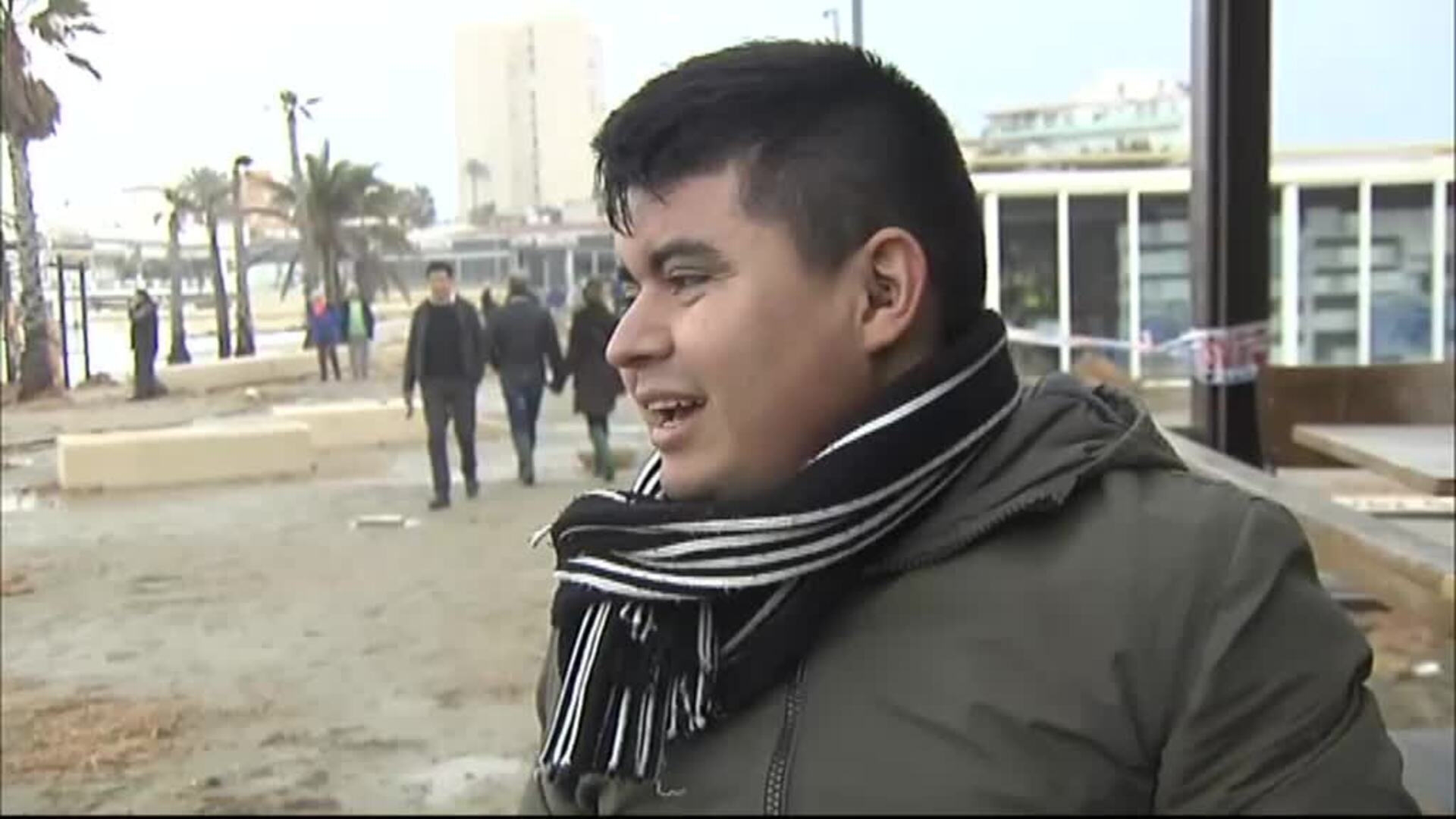 Gloria sigue azotando la Comunidad Valenciana y Murcia