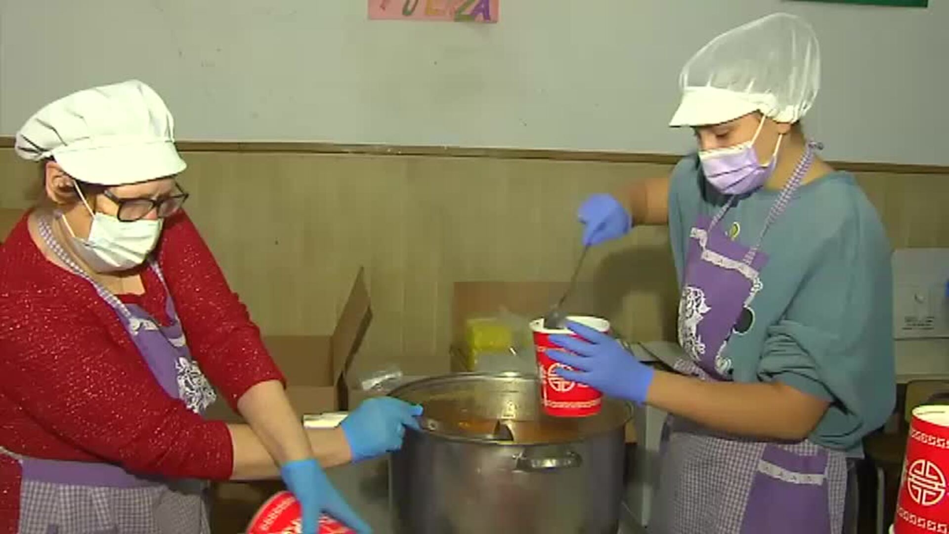 Un menú caliente para los que no tienen ni para cocinar