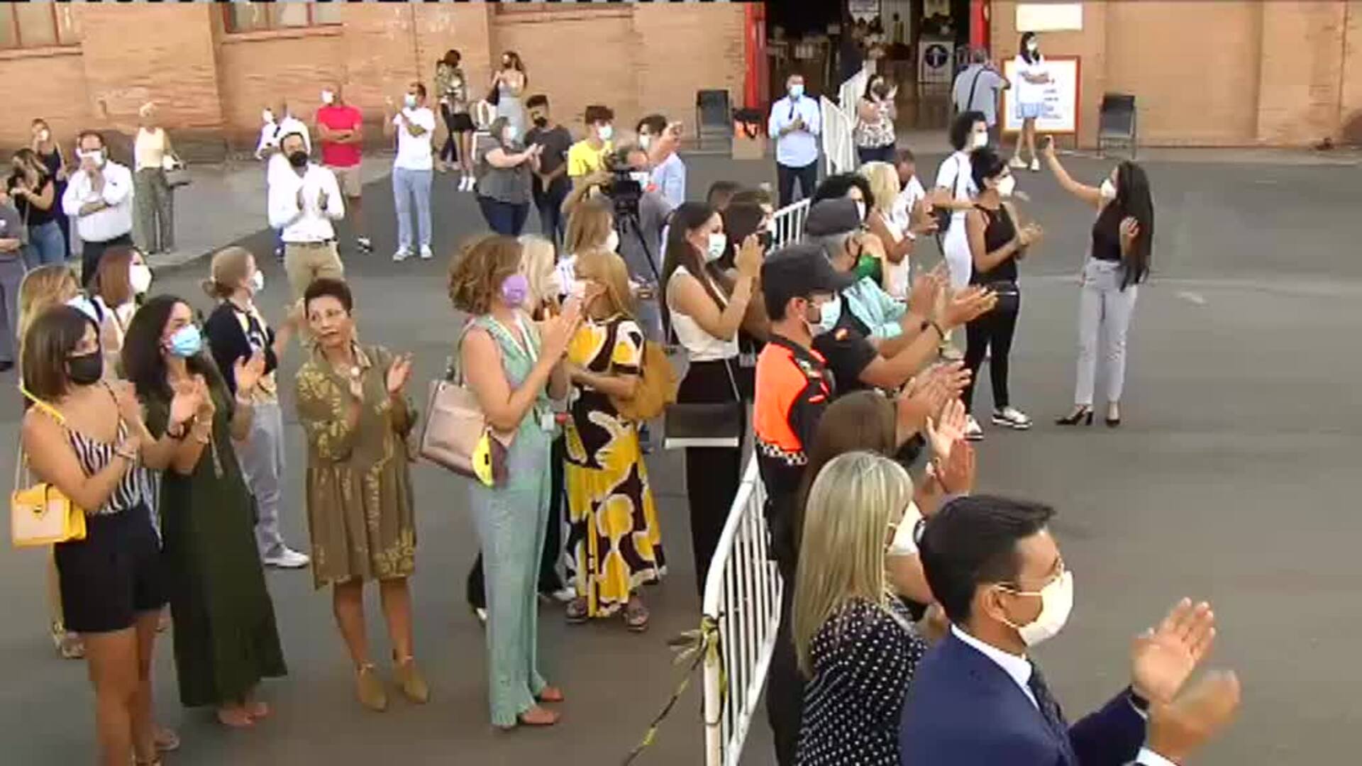 Cierre por todo lo alto del vacunódromo de Granada