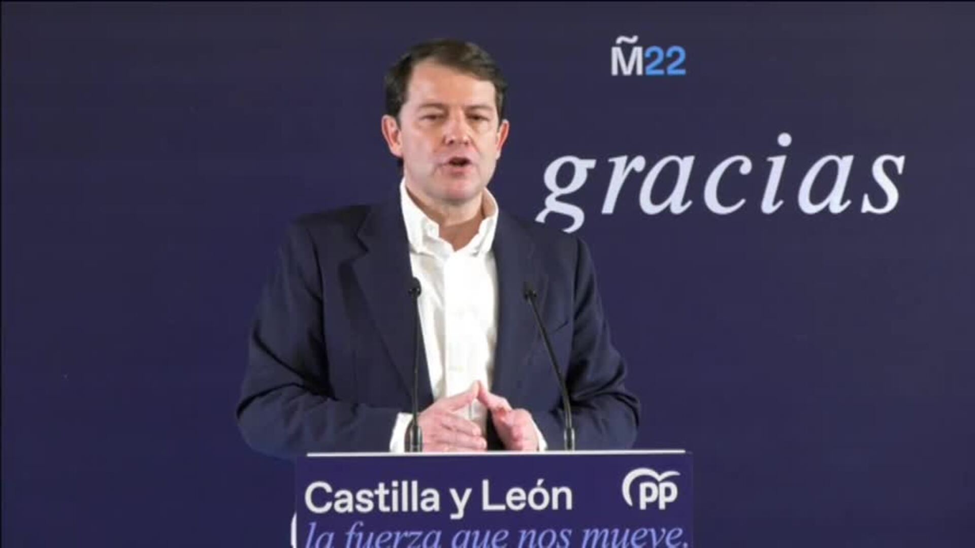 Mañueco gana en Castilla y León y pide un &quot;gobierno estable&quot; pero necesitará a Vox para gobernar