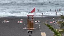 Reapertura de Playa Jardín, situada en el Puerto de la Cruz en Tenerife