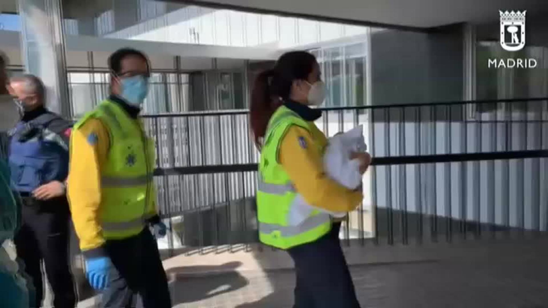 Rescatada en Madrid una bebé recién nacida abandonada en la calle