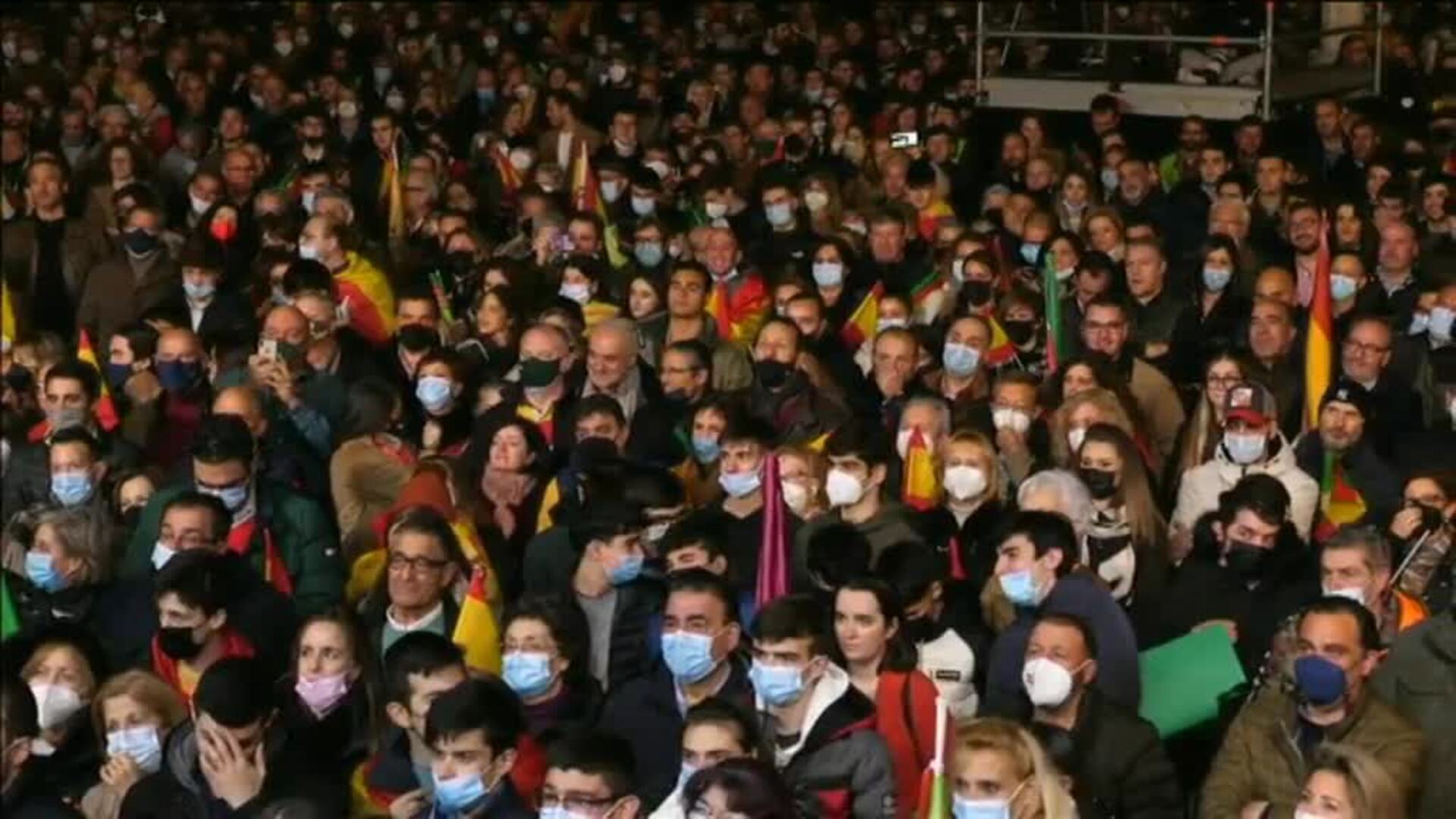 Abascal: &quot;Nosotros si ganamos pactaremos únicamente con el Partido Popular&quot;