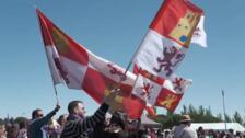 Unas 18.500 personas reinvindican Villalar como referencia del Día de Castilla y León