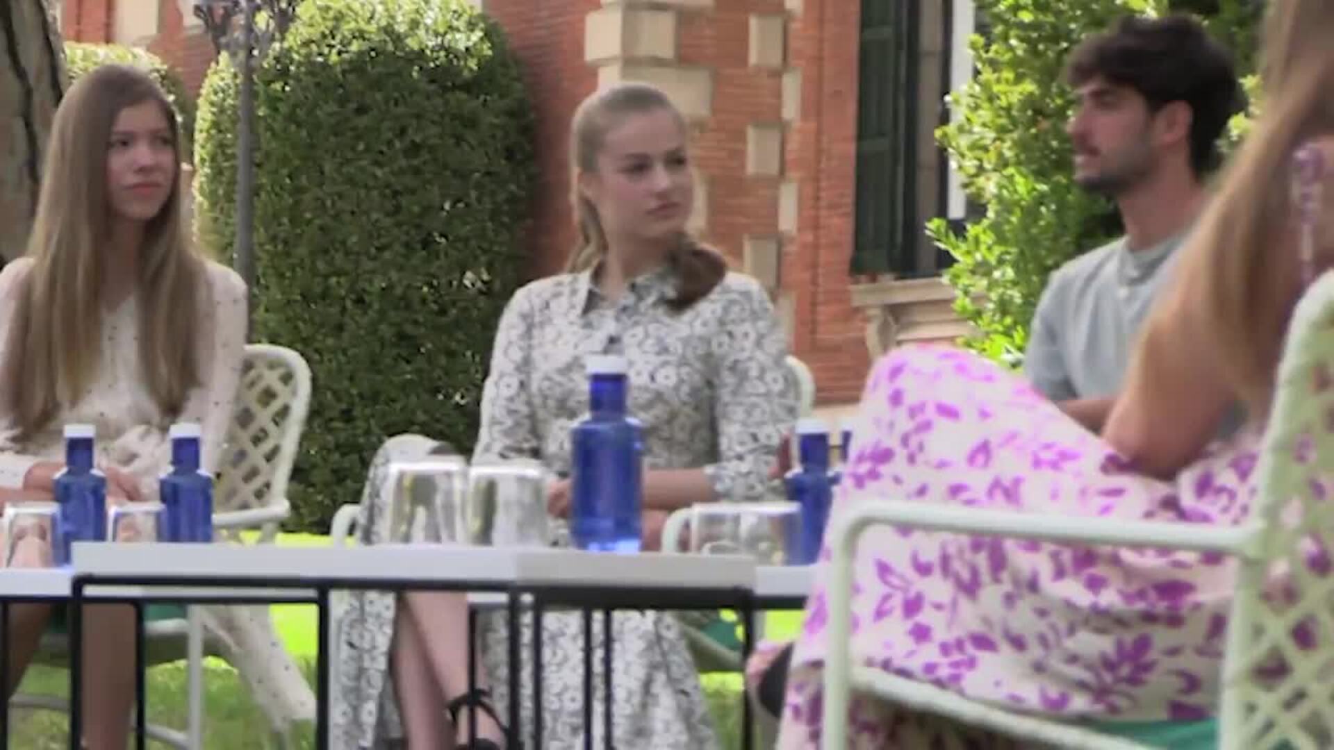 Las cariñosas imágenes de la Reina Letizia  con sus hijas