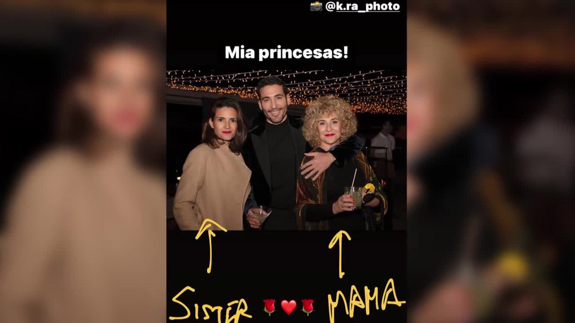 Miguel Ángel Silvestre presume de maestra de baile