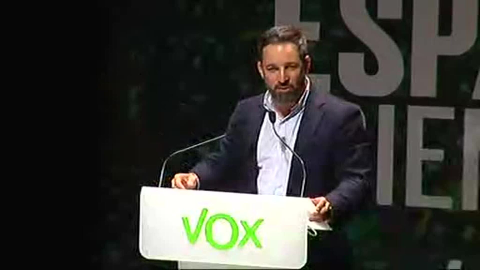 Abascal: &quot;Nosotros no somos muy del CIS somos más del Cid. A nosotros nos gustan las reconquistas&quot;