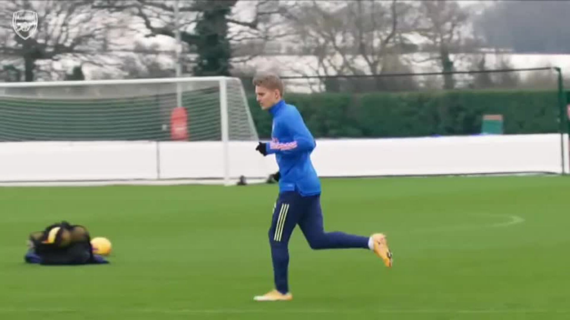 Ødegaard ya entrena con el Arsenal