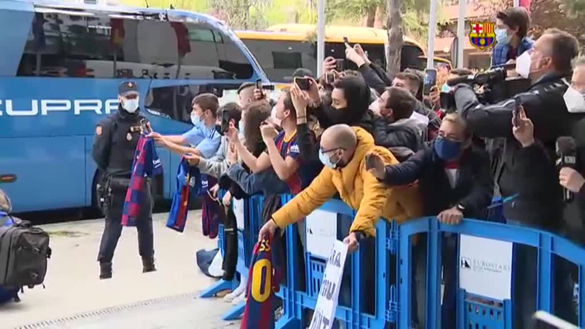 El Barça llega a Madrid con ganas de asaltar el Alfredo di Stéfano