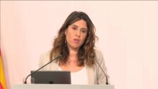 La portavoz de la Generalitat señala al niño y la familia del colegio de Canet de Mar por pedir el 25% de español