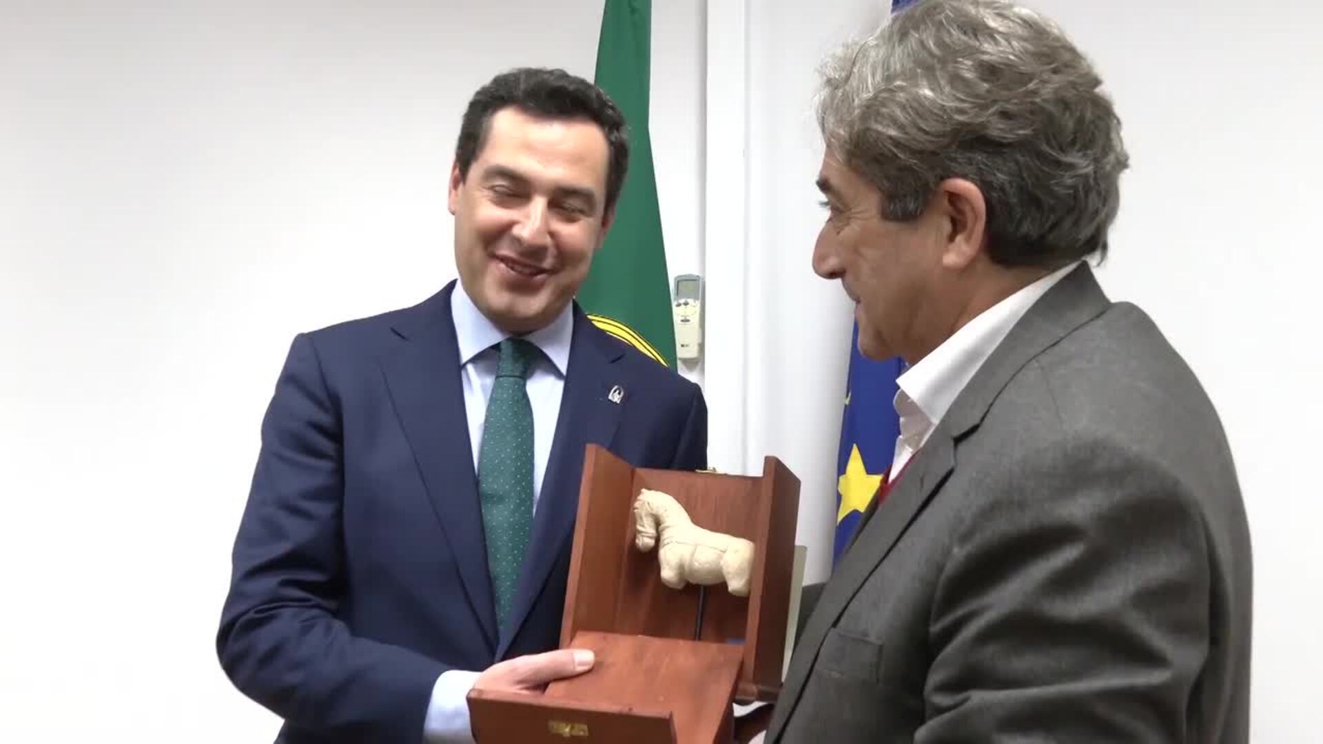 Moreno aboga por ampliar los espacios de influencia de Andalucía