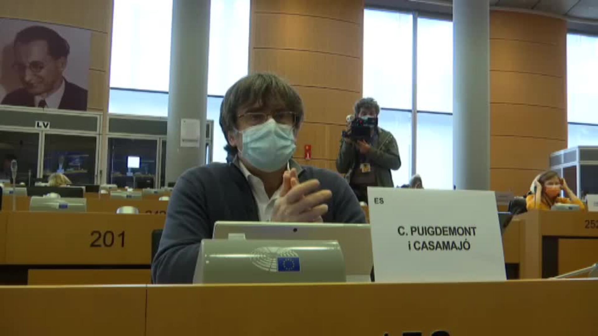 Puigdemont regresa a Bruselas tras su detención